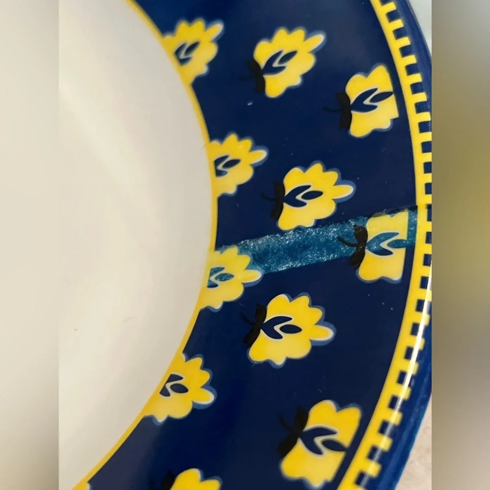 Williams Sonoma Marseille 💙💛 Set of 8 Soup Salad Bowls
